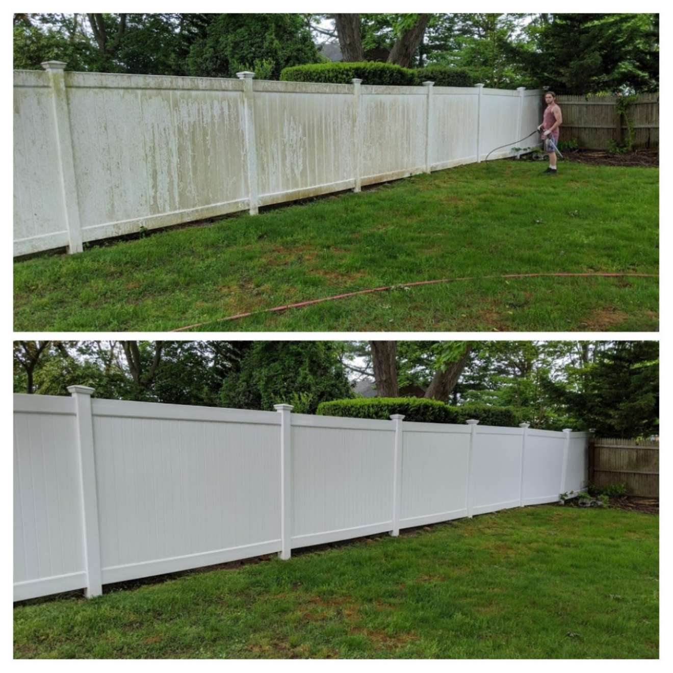 Before After Gallery Softwash Unlimited